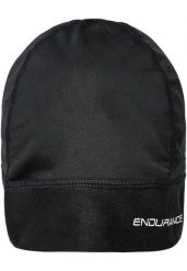 Czapka do biegania Endurance Warwick. Czarne czapki męskie Endurance, bez wzorów, z elastanu, sportowe. Za 115.00 zł.