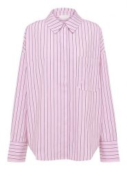 LeGer Koszula "Farine" w kolorze jasnoróżowym rozmiar: 36. Różowe koszule damskie LeGer, bez wzorów, z bawełny, bez kołnierzyka, bez ramiączek. Za 122.09 zł.