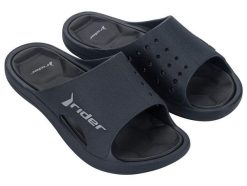 Buty klapki sportowe męskie Rider Bay XIV Ad. Czerwone buty sportowe na co dzień męskie Rider, na lato, z materiału, bez zapięcia, do pływania. Za 94.99 zł.