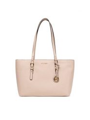 MICHAEL Michael Kors Torebka Quinn 30T5GQNT2L Różowy. Czerwone torebki klasyczne damskie MICHAEL Michael Kors, bez wzorów, ze skóry, bez dodatków. Za 809.99 zł.