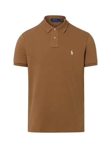 Polo Ralph Lauren koszulka polo Mężczyźni Bawełna brązowy, XXL. Brązowe koszulki polo męskie Polo Ralph Lauren, m, bez wzorów, z bawełny, bez ramiączek. Za 479.95 zł.