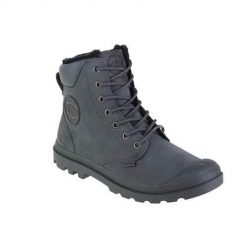 Buty do chodzenia męskie Palladium Pampa Sport Cuff Wps. Szare buty sportowe na co dzień męskie Palladium, z materiału, bez zapięcia, trekkingowe. Za 788.60 zł.