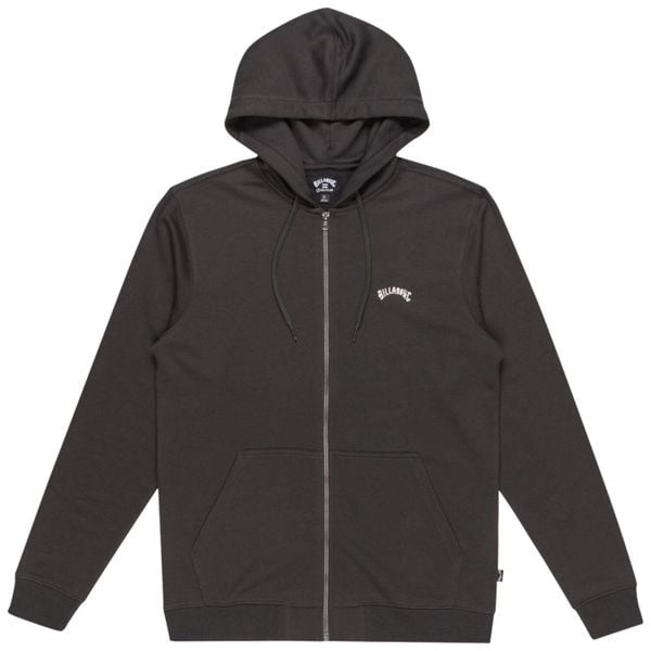 Bluza dresowa sportowa męska Arch Hoodie. Niebieskie bluzy bez kaptura męskie Billabong, bez wzorów, z bawełny, sportowe, bez kołnierzyka, bez ramiączek. Za 129.99 zł.