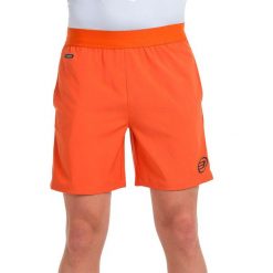 Short Bullpadel Maceda. Brązowe szorty męskie bullpadel, bez wzorów. Za 175.20 zł.