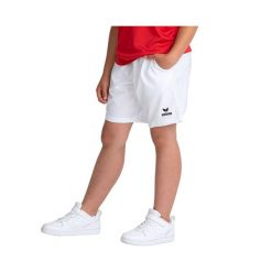 Spodenki tenisowe Erima białe junior. Białe szorty męskie Erima, bez wzorów, z materiału. Za 272.99 zł.