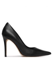 MICHAEL Michael Kors Szpilki Elyse High Pump 40R6EYHP1L Czarny. Czarne szpilki MICHAEL Michael Kors, bez wzorów, ze skóry, bez obcasa. Za 659.99 zł.