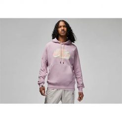 Bluza sportowa męska Nike Air Jordan Jumpman. Czerwone bluzy sportowe męskie Nike, bez wzorów, sportowe, bez kołnierzyka, bez ramiączek. Za 462.00 zł.