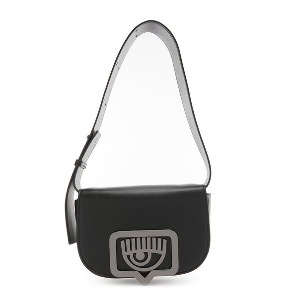 CHIARA FERRAGNI Torba na ramię Eyelike - sztuczna skóra Torby na ramię 1 ct Damski. Czarne torebki klasyczne damskie Chiara Ferragni, bez wzorów, z materiału, bez dodatków. Za 604.99 zł.