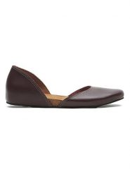 Comfortfusse Skórzane baleriny w kolorze bordowym rozmiar: 37. Czerwone baleriny damskie Comfortfusse, bez wzorów, bez obcasa. Za 260.99 zł.