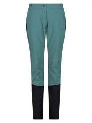 Cmp Spodnie funkcyjne w kolorze turkusowym rozmiar: 36. Niebieskie spodnie dresowe damskie CMP, bez wzorów, z materiału. Za 153.34 zł.