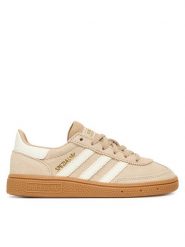 Adidas Sneakersy Handball Spezial C JP8242 Beżowy. Brązowe buty sportowe dziewczęce Adidas, bez wzorów, ze skóry, bez zapięcia. Za 279.99 zł.