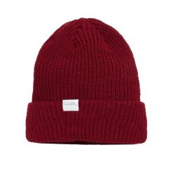 Czapka zimowa COAL STANLEY dark red heather. Czerwone czapki męskie COAL, na zimę, bez wzorów, sportowe. Za 39.00 zł.