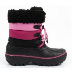 Śniegowce Lee Cooper LCJ-24-44-2855K czarne. Czarne śniegowce dziewczęce z gumy. Za 204.53 zł.