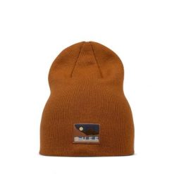 Czapka BUFF KNITTED BEANIE LILON LONG COPPER. Brązowe czapki zimowe damskie Buff. Za 119.90 zł.