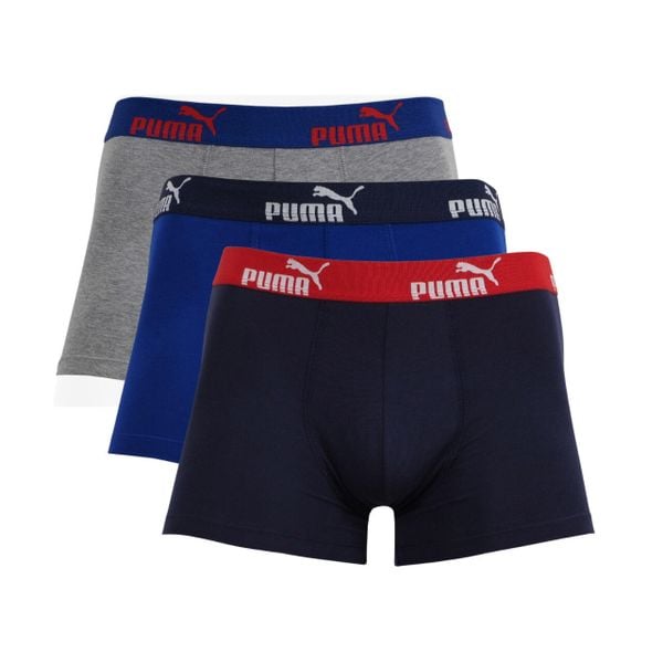 Bokserki męskie Puma Sodalite 3-pack. Niebieskie bokserki męskie Crono, bez wzorów. Za 109.00 zł.