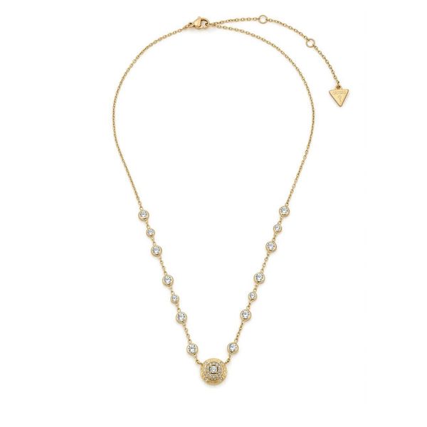 Naszyjnik Guess. Żółte naszyjniki damskie Guess, złote. Za 315.99 zł.