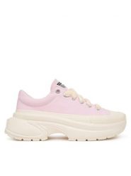 Converse Trampki Run Star Crush Lace A24218C Różowy jasny. Czerwone trampki i tenisówki damskie Converse, bez wzorów, z materiału. Za 539.99 zł.