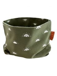 LiVi Szal-koło "Sun" w kolorze khaki - 50 x 24 cm rozmiar: onesize. Brązowe szaliki dziecięce LiVi, z bawełny, bez ramiączek. Za 83.22 zł.