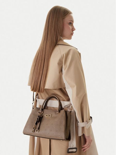 Guess Torebka Anise HWPD99 16060 Beżowy. Brązowe torebki klasyczne damskie Guess, z aplikacjami, ze skóry, bez dodatków. Za 749.99 zł.