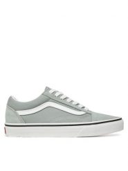 Vans Tenisówki Old Skool Szary. Szare trampki i tenisówki damskie Vans, bez wzorów, ze skóry. Za 219.99 zł.