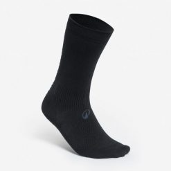 Skarpety piłkarskie podwyższone Kipsta Viralto II MiD antypoślizgowe. Czarne skarpetki męskie KIPSTA, bez wzorów, z elastanu. Za 39.99 zł.