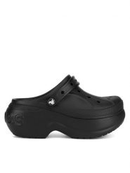 Crocs Klapki BELLA CLOG 210062-001 Czarny. Czarne klapki damskie Crocs, bez wzorów, z tworzywa sztucznego, bez obcasa. Za 279.99 zł.