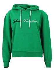 Peak Mountain Bluza "Alauren" w kolorze zielonym rozmiar: M. Zielone bluzy z kapturem damskie Peak Mountain, m, z bawełny. Za 152.99 zł.