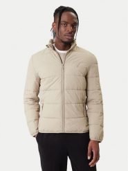 Guess Kurtka przejściowa Z5YL09 WGTN0 Beżowy Regular Fit. Brązowe kurtki męskie Guess, m, z aplikacjami, z syntetyku, bez kaptura. Za 569.99 zł.