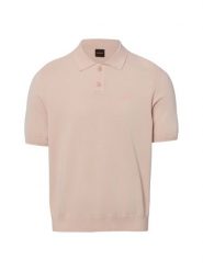 BOSS Orange koszulka polo z dzianiny z kapokiem - Asac Mężczyźni Bawełna różowy, XXL. Czerwone koszulki polo męskie Boss Orange, m, bez wzorów, z bawełny, bez ramiączek. Za 329.95 zł.