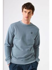 Garcia Bluza w kolorze błękitnym rozmiar: M. Niebieskie bluzy bez kaptura męskie Garcia, m. Za 152.99 zł.