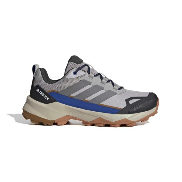 Buty trekkingowe adidas Terrex Skychaser AX5 GORE-TEX. Szare buty trekkingowe męskie Adidas, z gore-texu, bez zapięcia, wspinaczkowe, adidas terrex, gore-tex. Za 515.15 zł.