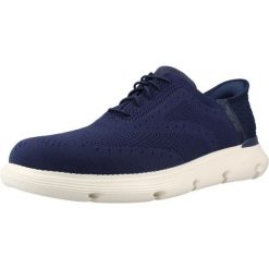 Buty SKECHERS 205303S Niebieski. Niebieskie buty fitness męskie Skechers, na fitness i siłownię. Za 207.99 zł.