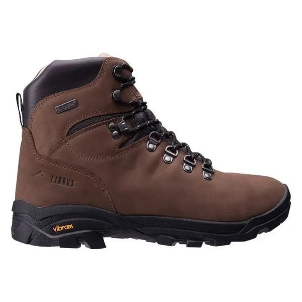Buty trekkingowe Elbrus Sparow. Brązowe buty trekkingowe męskie ELBRUS, na zimę, bez zapięcia, trekkingowe. Za 1,277.32 zł.