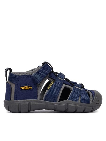 Keen Sandały Toddlers' Seacamp II CNX 1030797 Granatowy. Niebieskie sandały chłopięce Keen, z materiału, bez zapięcia. Za 199.99 zł.