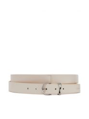 Calvin Klein Pasek Damski Ck Must Organic Loop Belt 25Mm K60K613234 Biały. Białe paski damskie CALVIN KLEIN, bez wzorów, ze skóry. Za 119.99 zł.