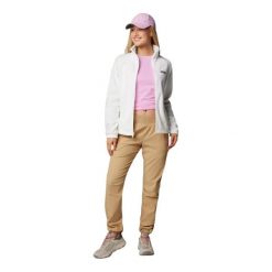Kurtka Kobieta Columbia Benton Springs Full biały. Białe kurtki damskie Columbia, l, bez wzorów, z materiału, z kapturem. Za 209.00 zł.