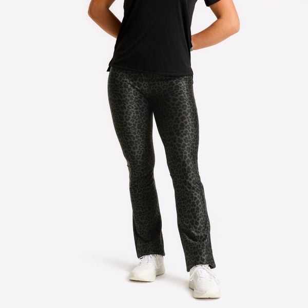 Legginsy fitness damskie Domyos wzór w panterkę. Szare legginsy damskie DOMYOS, l, bez wzorów, z materiału, z podwyższonym stanem, na fitness i siłownię. Za 69.99 zł.
