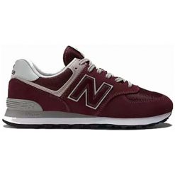 Buty Sneakers Męskie NEW BALANCE 574 ML574EVM bordowy 39,5. Czerwone buty fitness męskie New Balance, na fitness i siłownię, New Balance 574. Za 366.99 zł.