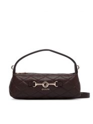 Guess Torebka Frances Mini HWQG22 41720 Brązowy. Brązowe torebki klasyczne damskie Guess, z aplikacjami, ze skóry, bez dodatków. Za 494.99 zł.