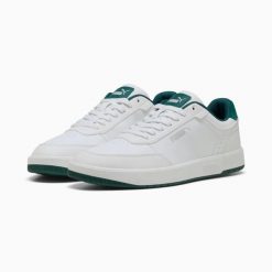 Buty sportowe męskie Puma CANASTA białe 40313804 r 43. Białe buty sportowe na co dzień męskie Puma, z syntetyku, bez zapięcia, trekkingowe. Za 211.05 zł.