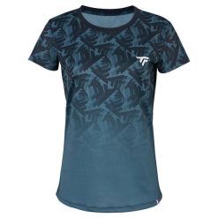 Koszulka damska Tecnifibre X-loop Teal. Niebieskie t-shirty damskie TECNIFIBRE, s, bez wzorów, bez kołnierzyka. Za 199.99 zł.