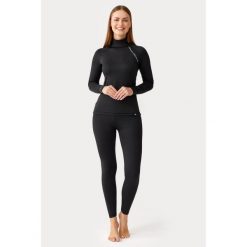 Bielizna termoaktywna narciarska damska Rough Radical Protective. Czarna bielizna termoaktywna damska ROUGH RADICAL, s, bez wzorów. W wyprzedaży za 161.42 zł.