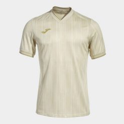 Koszulka Joma Gold VI. Brązowe t-shirty sportowe męskie Joma, m, z dżerseju, bez ramiączek, do piłki nożnej. Za 149.65 zł.