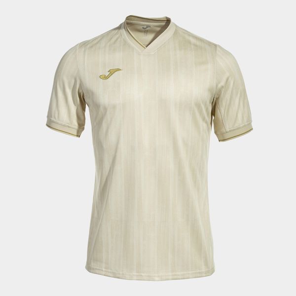 Koszulka Joma Gold VI. Brązowe t-shirty sportowe męskie Joma, m, z dżerseju, bez ramiączek, do piłki nożnej. Za 139.60 zł.
