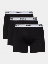 BOSS Komplet bokserek BoxerBr 3P Power 50475282 Czarny. Czarne bokserki męskie Boss, bez wzorów, z bawełny. Za 149.00 zł.