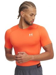Under Armour Koszulka sportowa w kolorze pomarańczowym rozmiar: M. Pomarańczowe t-shirty sportowe męskie Under Armour, m, z materiału, bez ramiączek, outdoorowe. Za 105.38 zł.