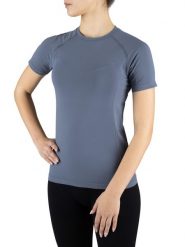 Koszulka termiczna damska Viking Breezer Lady. Szare bielizna termoaktywna damska VIKING, s, bez wzorów, z materiału. Za 119.90 zł.