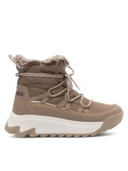 Go Soft Śniegowce VS22W019-1 Beżowy. Brązowe śniegowce damskie GO SOFT, z materiału. Za 199.99 zł.