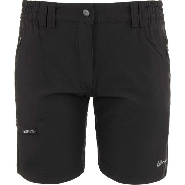 Damskie spodenki Mckees Etna czarne. Czarne spodenki sportowe damskie MCKEEVER, l, z elastanu, trekkingowe. Za 124.98 zł.