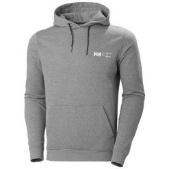 Bawełniana bluza z kapturem Helly Hansen F2F. Szare bluzy z kapturem męskie Helly Hansen, xl, z bawełny. Za 336.50 zł.